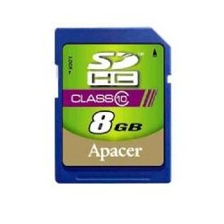 Apacer 8GB SDHC Class 10