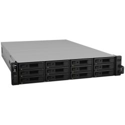 Synology Advance Replacement for Synology RS18016xs+ RackStation 12-Bay Scalable NAS (Rail Kit Optional) with Redundant Power
