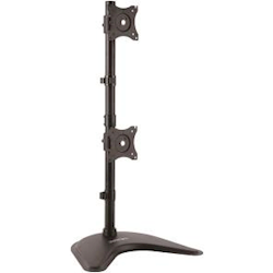 Vertical Dual Monitor Stand - Steel