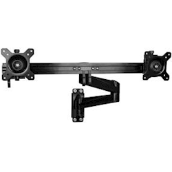 Wall Mount Dual Monitor Arm - Steel