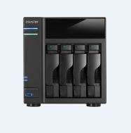 Asustor 4-Bay NAS - Dual-Core, 2GB RAM, GbE, USB 3.0, eSATA, HDMI, WoL, AES-NI