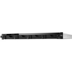 Asustor 4-Bay NAS, Rackmount 1U, DDR3L, AES-NI Hardware encryption, with lockabl