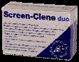 Screen-Clene Duo - A pre-saturated anti-static screen cleaner developed for daily cleaning of VDU screens, filters and laptop computers. Wet/Dry sachets for ease of use. Alcohol free. Effective