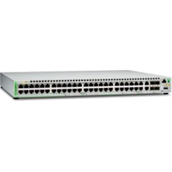 Allied Telesis 48-Port 10/100/1000T PoE+ Stackable Swt