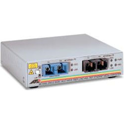 Allied Telesis 100FX SC/MM to 100FX SC/SM Media Converter to 15KM