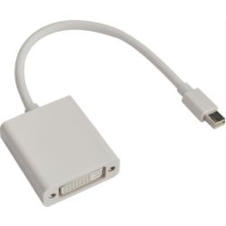 Astrotek Mini DisplayPort DP to DVI Cable 20cm - 20-Pins Male to 24+5 pins Female Nickle RoHS