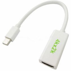 Astrotek Mini DisplayPort DP to HDMI Cable 15cm - 20-Pins Male to 19-Pins Female for 4K x 2K Nickle RoHS