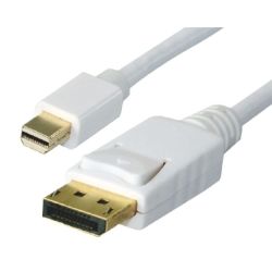 Astrotek Mini DisplayPort DP to DisplayPort DP Cable 1m - 20-Pins Male to Male Gold Plated RoHS