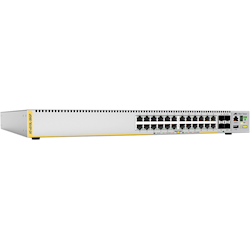 24-port 10/100/1000T PoE+ stackable Swt