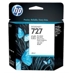 HP 727 40ml Photo Black Ink Cartridge