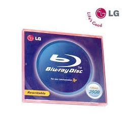 LG Blu-Ray 25GB BD-R Write Once Single Jewel Case