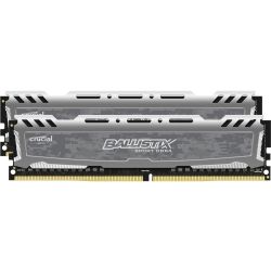 BALLISTIX 16GB Kit (8GBx2) DDR4 2666 MT/s (PC4-21300) CL16 DR x8 Unbuffered DIMM 28