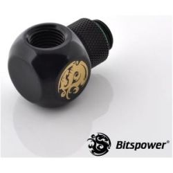 Bitspower G1/4 L-Rotary IG1/4X1 Extender - Black