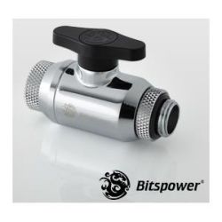 Bitspower DUALROT MINIVALVE G1/4 Extender - Silver