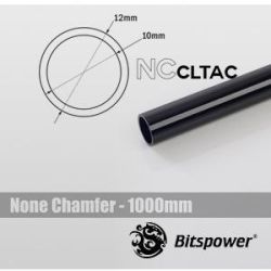 Bitspower Black Acrylic Tube OD 12x 1000mm