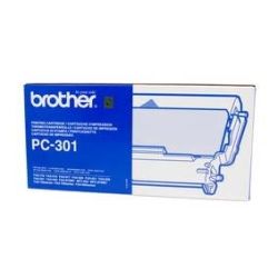 Brother PC-301 Carbon Print Cartridge 1 Cartridge + 1 Roll Per Carto FAX-920, FAX-930