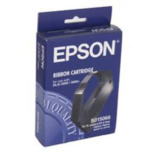 Epson C13S015066 Black Fabric Ribbon Cartridge (6000K Characters) - GENUINE