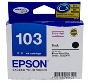 Epson Black Ink Cartrdige (High Yield) to suit Printers: TX600FW, T30, T40W