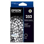 Epson 252 STD Capacity DURABrite Ultra Black Ink for WorkForce Pro WF-3620, 3640, 7610, 7620