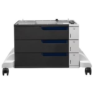 HP LaserJet 3 x 500-Sheet Feeder Stand for M855 Series