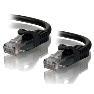 ALOGIC 0.5m Black CAT5e network Cable - MOQ:25