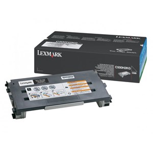 LEXMARK BLACK TONER YIELD 5000 PAGES FOR C500 X500 X502N
