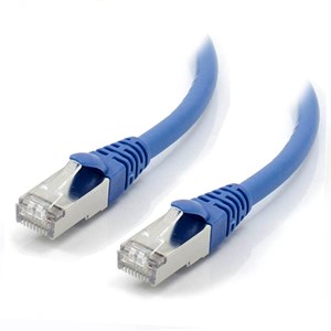 ALOGIC 1m Blue 10G Shielded CAT6A Network Cable