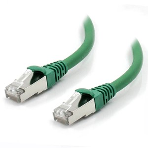 ALOGIC 1m Green 10G Shielded CAT6A LSZH  Network Cable