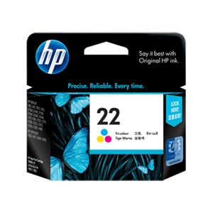 DEMO HP 22 TRICOLOUR AP INKJET PRINT CARTRIDGE