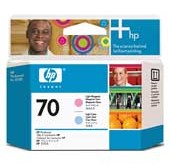 HP C9405A No.70 Light Cyan and Light Magenta Printhead - GENUINE