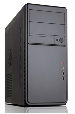 Aywun 209 mATX Business Corporate Case with 500w PSU. 24PIN ATX, 8PIN EPS, 1x USB3 +1x USB2 Front HD Audio. 2 Yrs Warranty