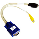 Matrox CAB-HD15-TVFM-TV-DVD/ TV-Output Adapter Cable