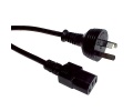 CABLE IEC POWER CORD 10A/250V C-13 2M