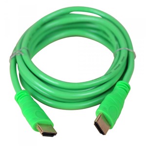 HDMI Cable V2.0 Gold 2m GREEN