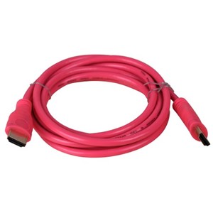 HDMI Cable V2.0 Gold 2m PINK