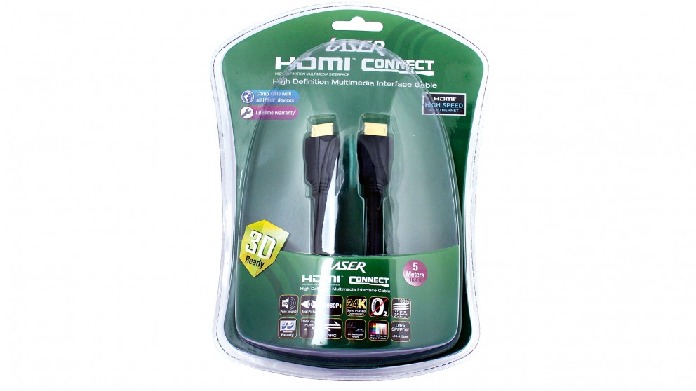HDMI Cable v1.4 5m Gold 1080p