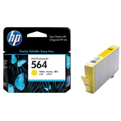 HP #564 Yellow Ink Cartridge - 300 pages