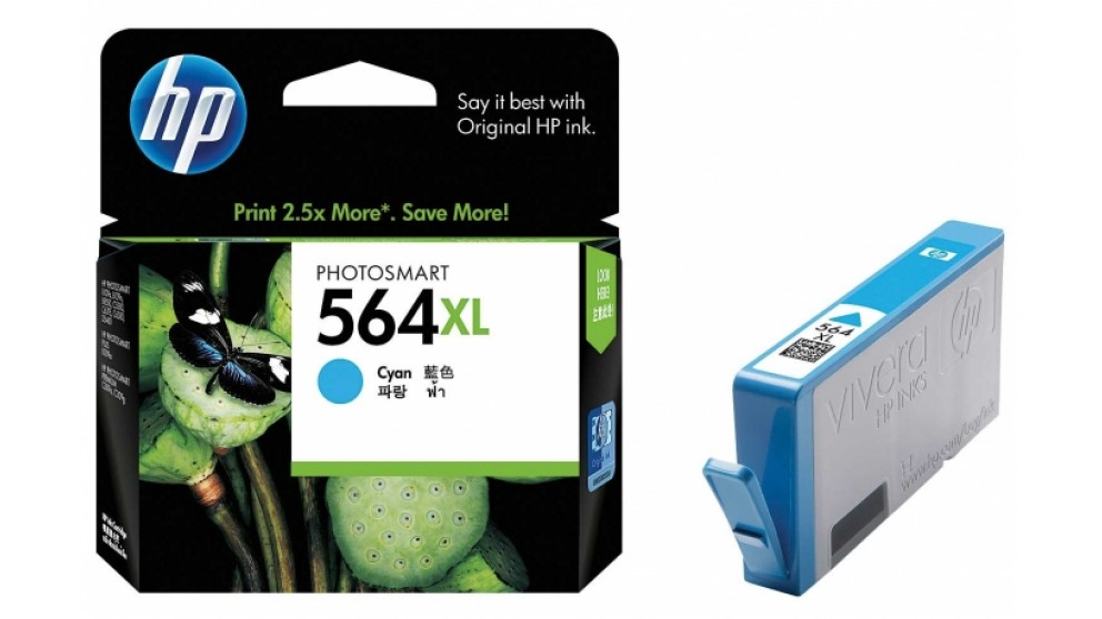 HP 564 XL CYAN INK CARTRIDGE