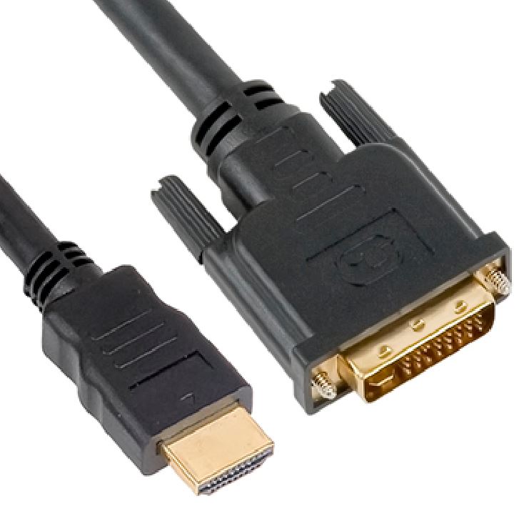 Astrotek HDMI to DVI-D Adapter Converter Cable 3m - Male to Male 30AWG OD6.0mm Gold Plated RoHS ~CB8W-RC-HDMIDVI-3