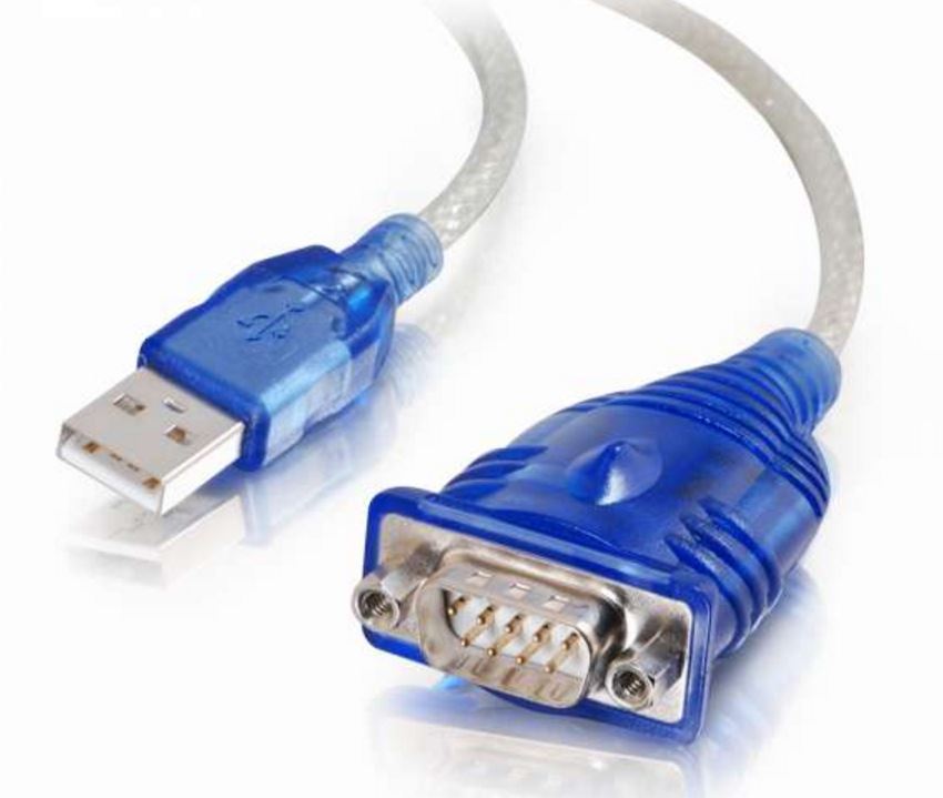 Astrotek USB to Serial RS232 DB9 Com Port Converter Adapter Cable 45cm Transparent Colour (~USCV-USERIAL)