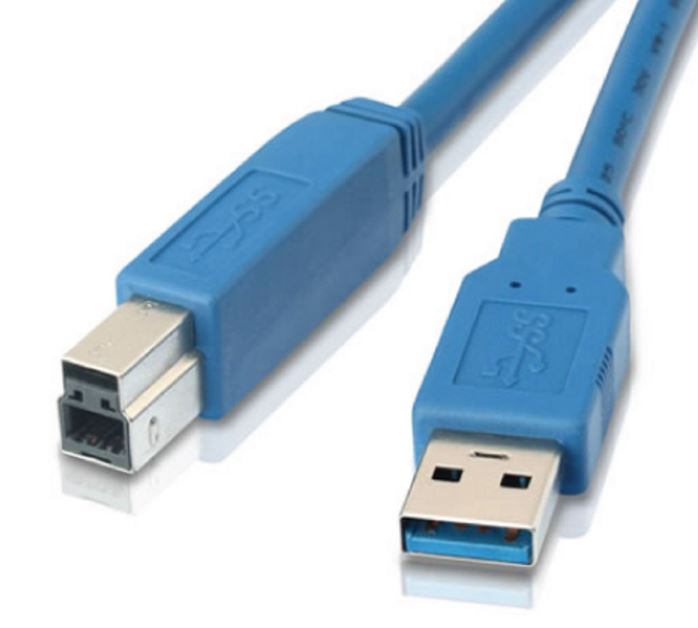 Astrotek USB 3.0 Printer Cable 2m - AM-BM Type A Male to Type B Male Blue Colour ~CB8W-UC-3002AB