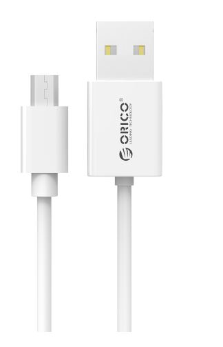 ORICO Micro-B USB2.0 Cable 1M with Reversible Design, Integrated Max Power Technology for Android Devices