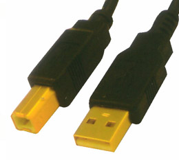 Cabac 2m USB2 Printer Cable Cable A-B , 2 Metres -> CBAT-USB-AB-2M