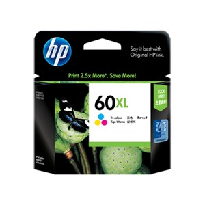 HP #60 Colour XL ink Cartridge - 440 pages