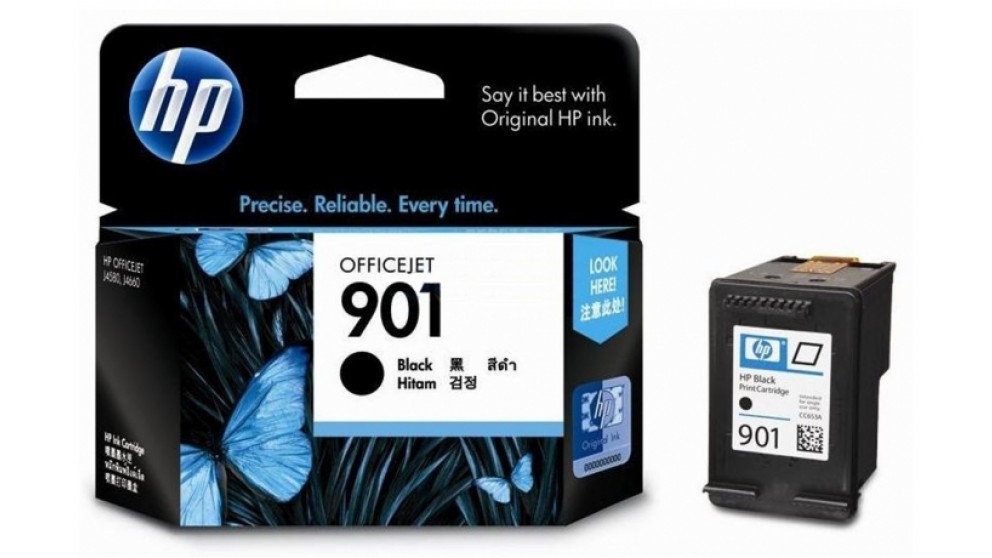 HP #901 Black Ink Cartridge - 200 pages