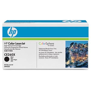 HP BLACK TONER CE260X