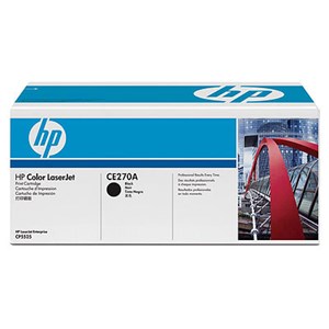 HP #650A Black Toner Cartridge - 13,500 pages