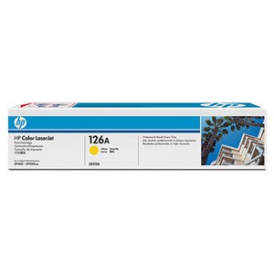 HP #126A Yellow Toner Cartridge - 1,000 pages