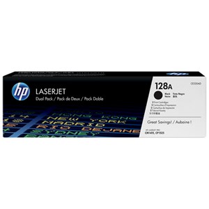 HP #128A Black Toner Cartridge - 2,000 pages