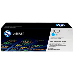 HP #305A Cyan Toner Cartridge - 2,600 pages